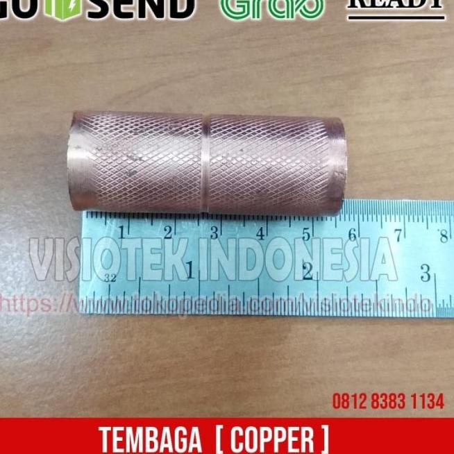 Jual Coupler 5/8 inch Tembaga / Sambungan Stik Rot / Konektor Ground Rod Shopee Indonesia
