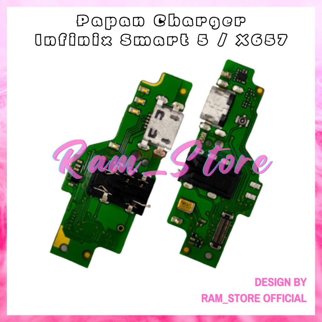 Jual Papan Cas Infinix Smart 5 X657 Papan Pcb Flexible Konektor Cas Ces Conector Charger Mic Hf