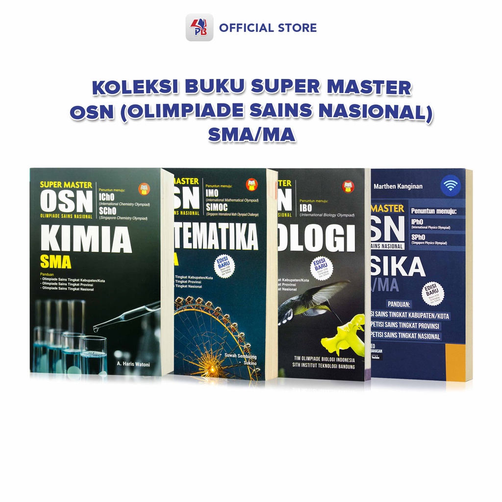 Jual Buku Olimpiade OSN : Belajar Super Master KSN FISIKA SMA MA ...