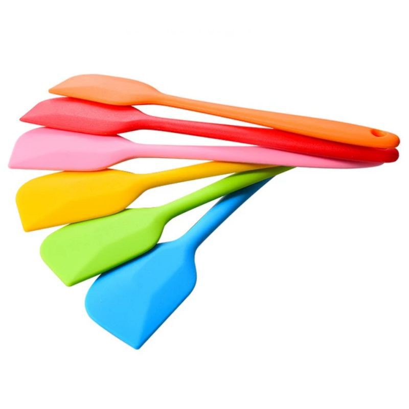 Jual Spatula Silikon Tahan Panas Food Grade Memasak Anti Lengket
