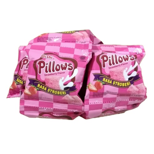 Jual BERKAH Oishi Pillows Renceng Isi 10 Bks X 7gr Pillow All