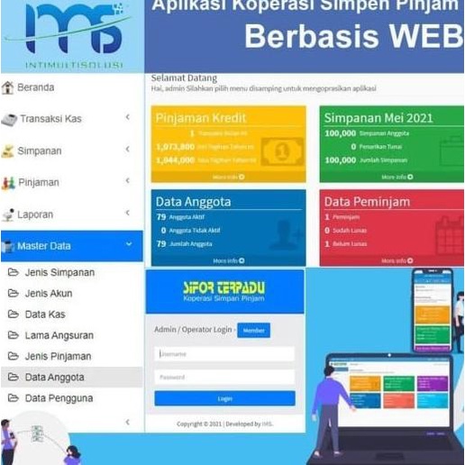 Jual Aplikasi Koperasi Simpan Pinjam Lengkap | Shopee Indonesia