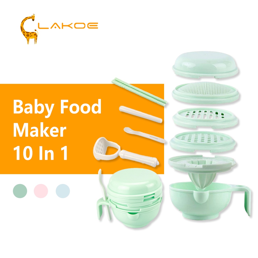 Blancho Bedding Practical Baby Food Grinding Bowl Grinder Food