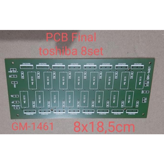 Jual Populer Pcb Final Toshiba Set Pcb Tr Final Set Tipe Gm Shopee Indonesia