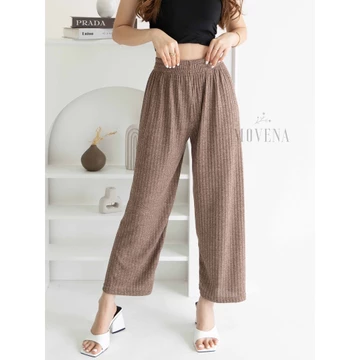 Celana Kulot Wanita Highwaist Briana Knit Pants Tebal Premium Loose Pants Trousers