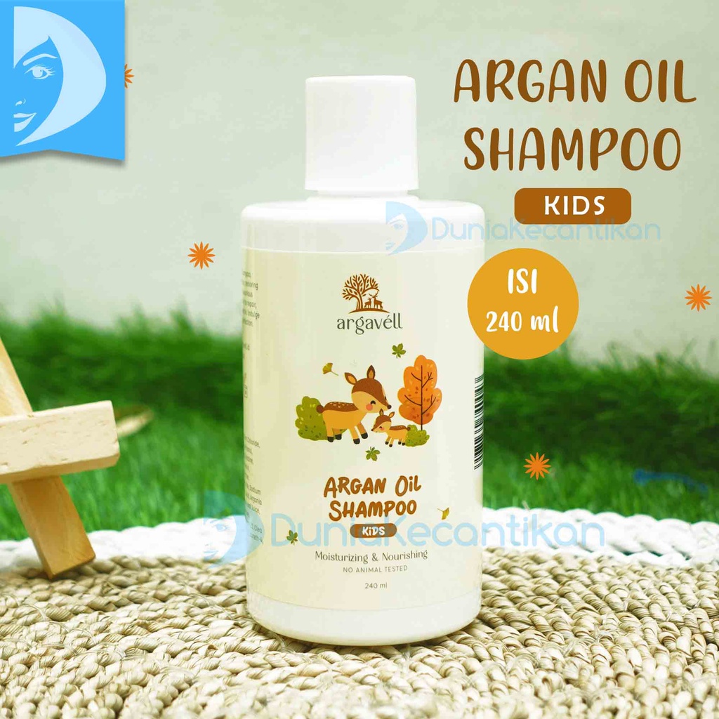 Jual Argavell Argan Oil Kids Shampoo Moisturising & Nourishing Shampo ...