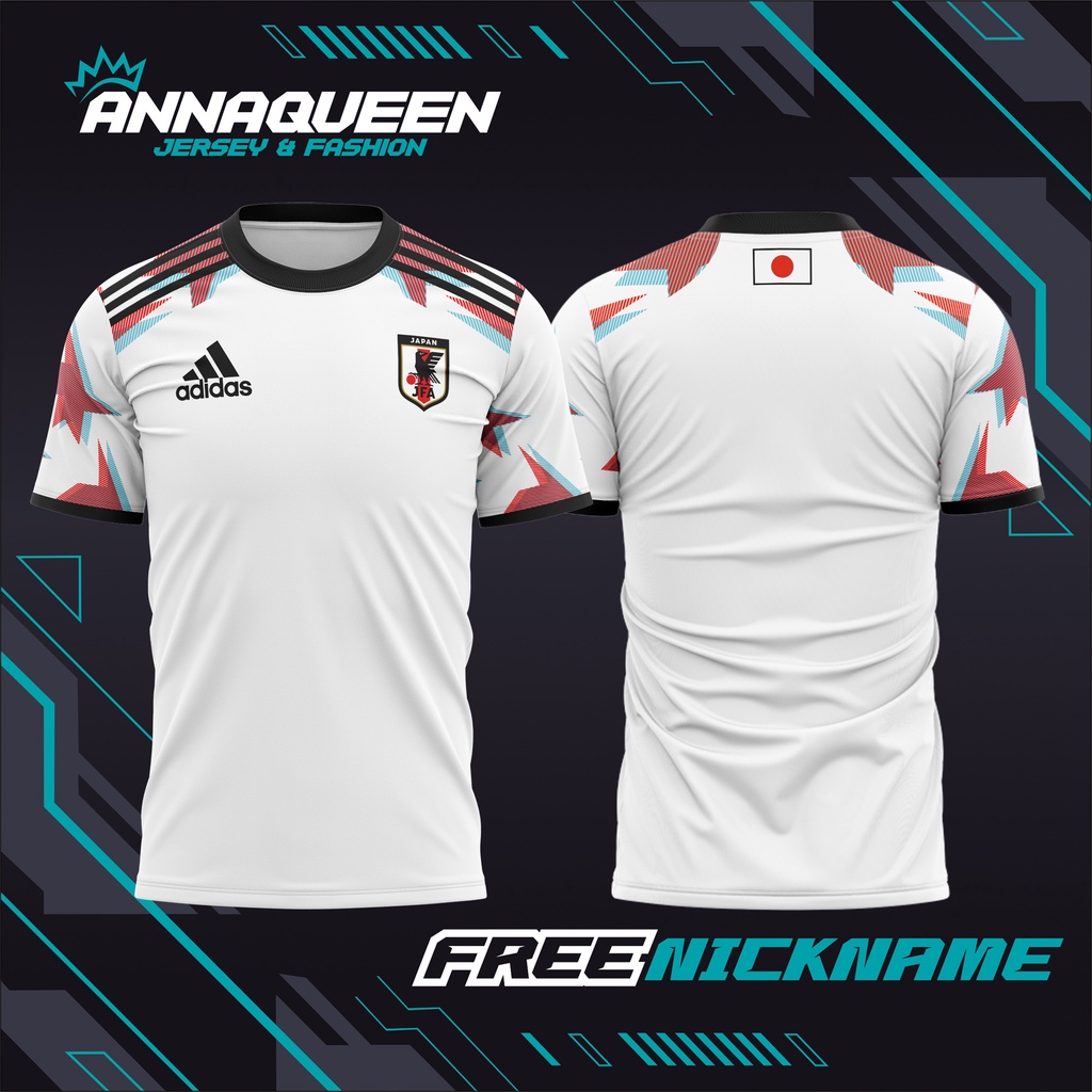 Jual JERSEY BAJU KAOS SEPAK BOLA TIMNAS JEPANG JAPAN ANIME VERSION