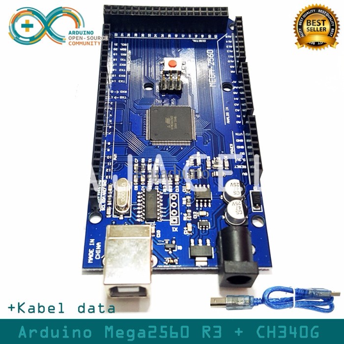 Jual Arduinoo Mega 2560 Mega2560 R3 CH340 Atmega2560 | Shopee Indonesia
