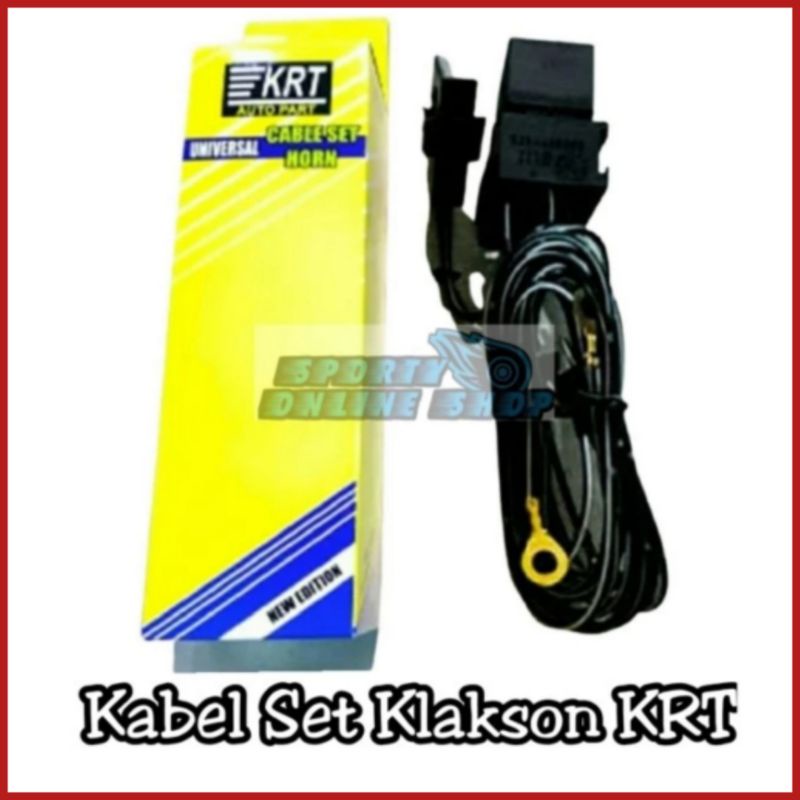 Jual Kabel Set Klakson Krt Komplit Relay Volt Shopee Indonesia