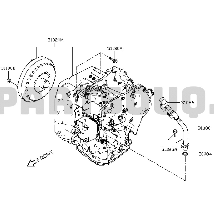 Jual Transmisi Matic CVT Nissan Grand Livina Xgear L11 Original Nissan ...