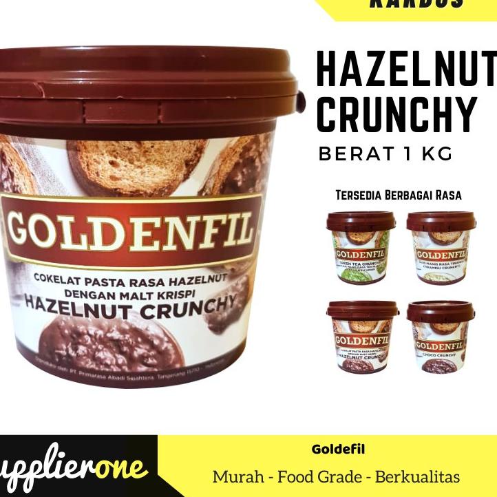Jual Idp6P0b--Goldenfil Choco Crunchy / Selai Roti Bakar / Toping Roti ...