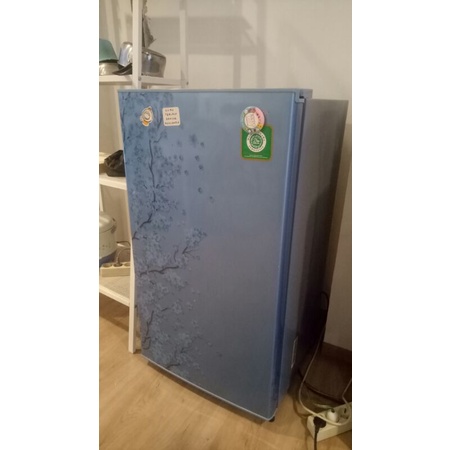 Jual Kulkas FS Sharp SJN162D AB biru satu pintu unit (Second Kondisi ...