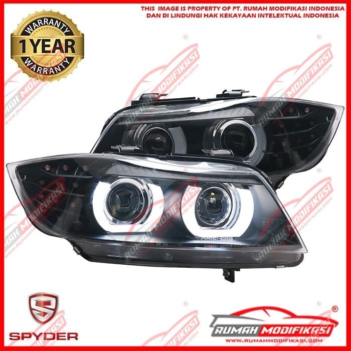 Jual HEADLAMP BMW E90 20052008 SONAR ANGEL EYES LED INDICATOR