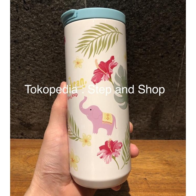 Jual Starbucks Tumbler Stainless Steel Thailand Songkran Festival