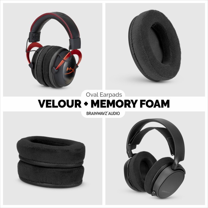 sheepskin brainwavz oval memory foam earpads