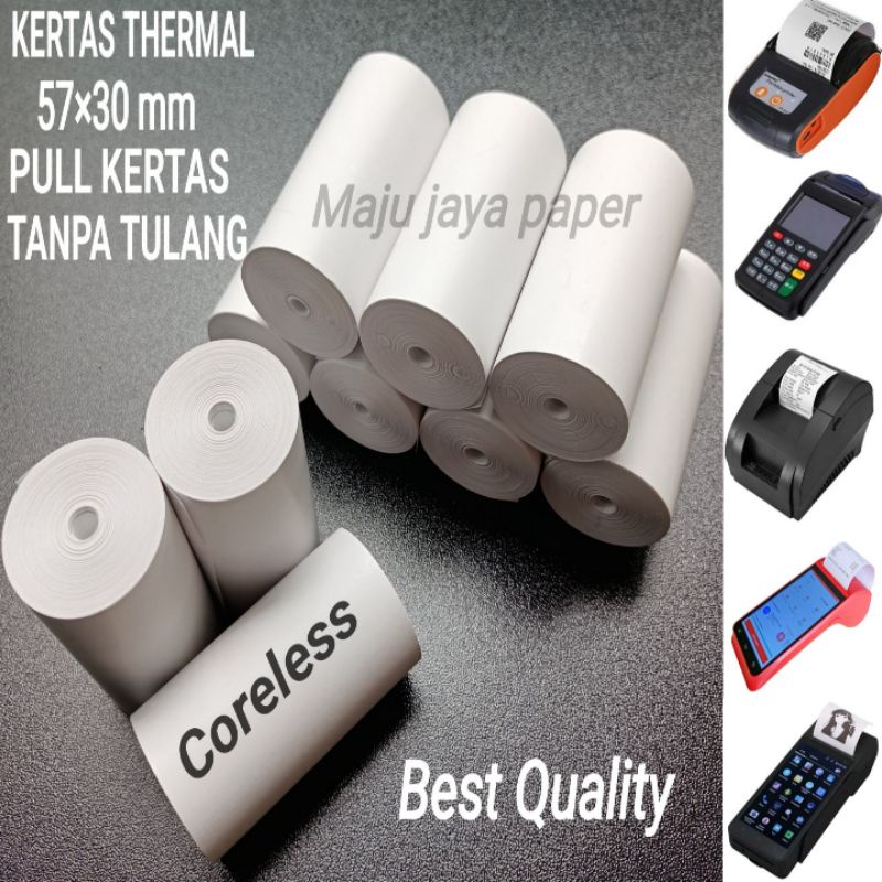 Jual Kertas Struk Thermal Edc X X Cocok Untuk Semua Jenis Printer Edc Mini Bluetooth