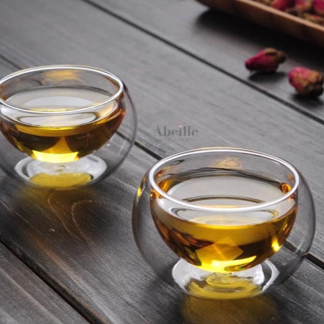 Jual Paket Hemat Teko Gelas Teh Set Tea Set Kaca Glass Teapot Tea Cup Teko Tutup Kayu Promo 4322