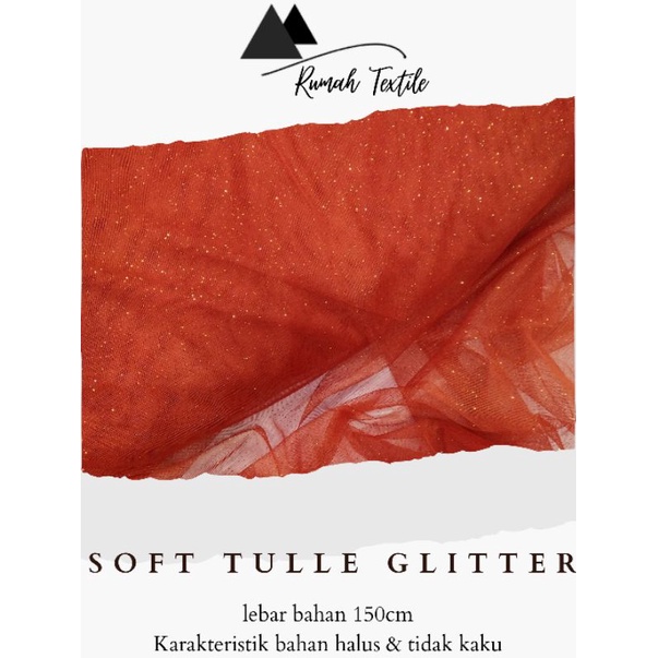 Jual Soft Tulle Glitter Tile Glitter Tille Halus Glitter Tille Glitter Kain Tulle Kain Glitter