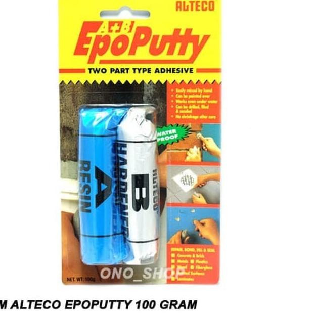 Jual Lem Alteco Epo Putty Besar ( 100gram ) | Shopee Indonesia