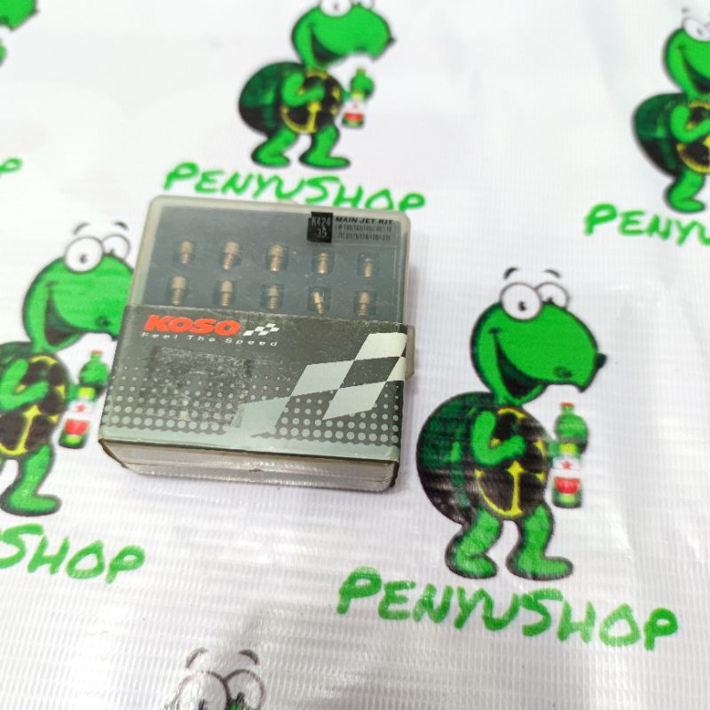 Jual main jet set Koso racing mio supra grand 100 sampai 122 | Shopee ...
