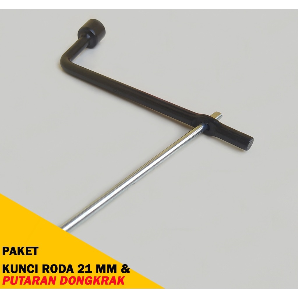 Jual Kunci Roda Mobil 21 MM & Putaran Dongkrak Metena Original | Shopee ...