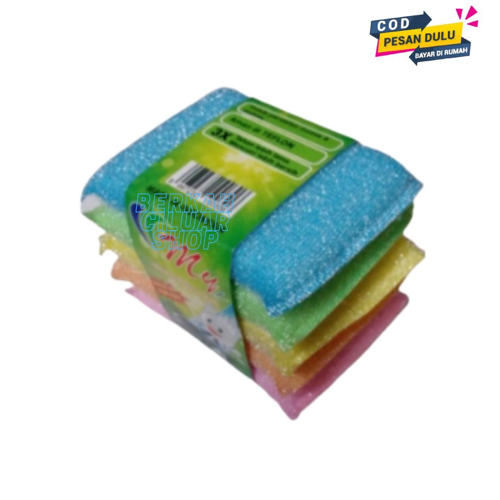 Jual Spon Cuci Piring Sponge Cuci Piring Sabut Jaring Cuci Piring Spons Cuci Piring