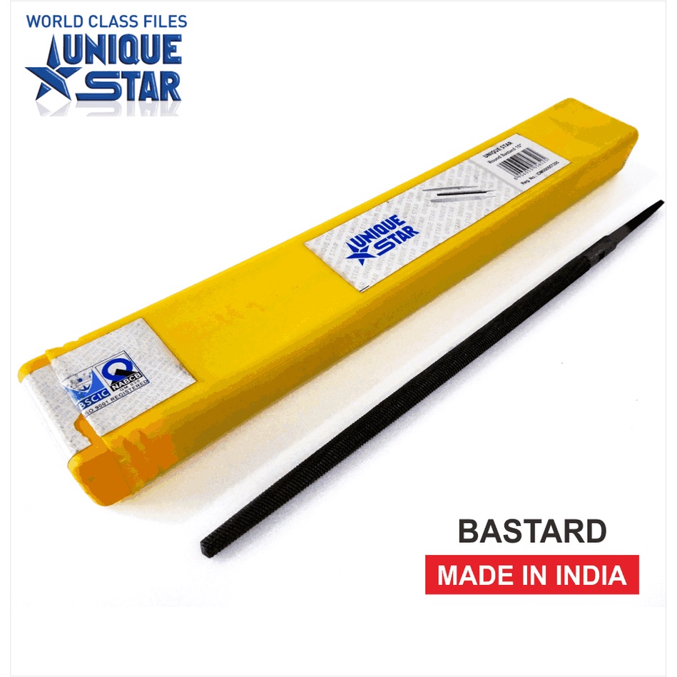 Jual Unique Star Round File Bastard 10 Inch Kikir Bulat Kasar India