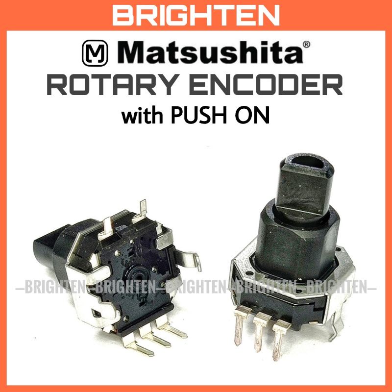 Jual MATSUSHITA Rotary Encoder with Push On | Shopee Indonesia