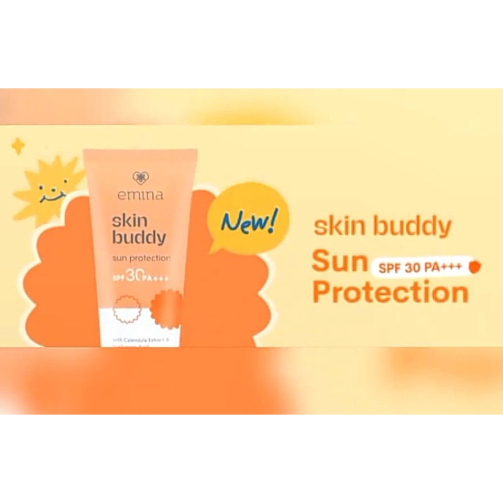 Jual Emina Skin Buddy Sun Protection SPF 30 PA+++ 60 ml Shopee Indonesia