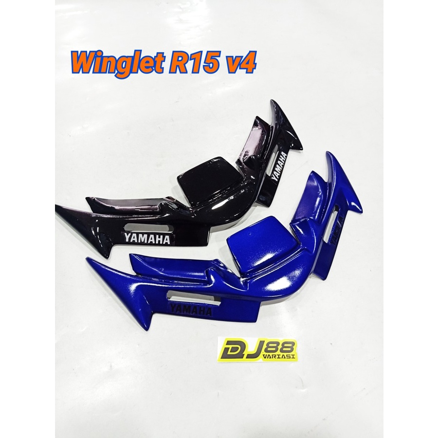 Jual Winglet R15 v4 sayap depan all new R15 v4 vva kedok bawah | Shopee ...