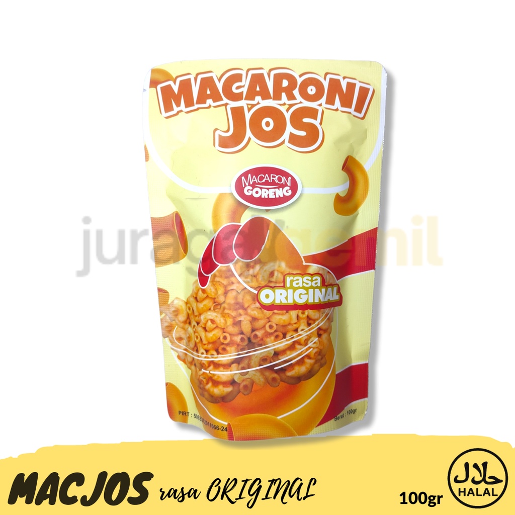 Jual Cemilan Makaroni Goreng Rasa Original by Macaroni Jos Best Seller ...