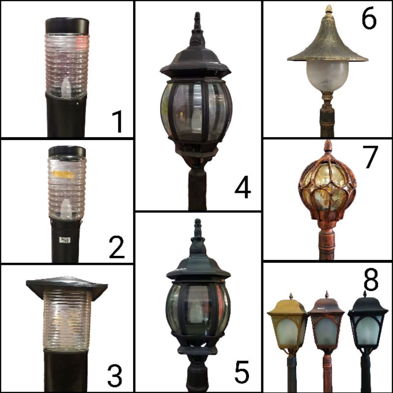 Jual Lampu Taman Tiang Outdoor 1 Meter | Shopee Indonesia