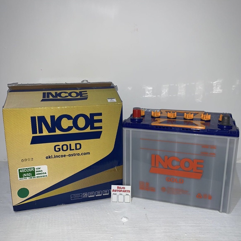 Jual Aki Incoe Gold N-50 & N-50Z | Shopee Indonesia