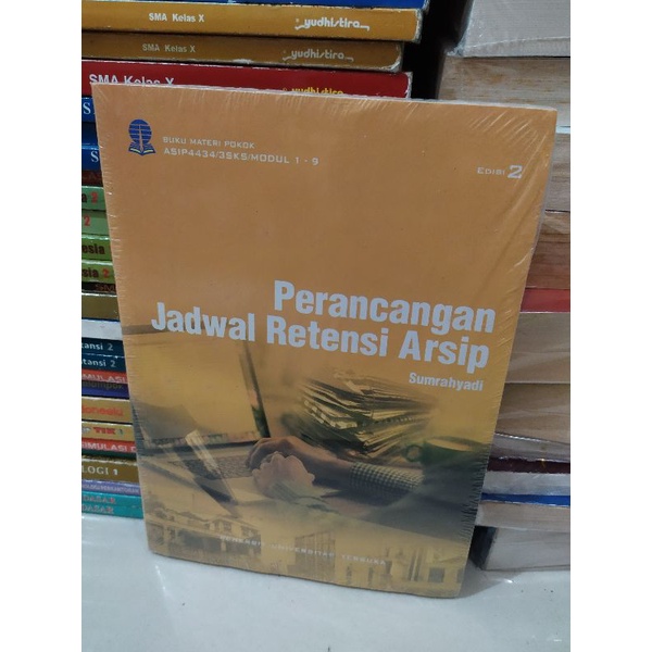 Jual PERANCANGAN JADWAL RETENSI ARSIP EDISI 2 UT | Shopee Indonesia