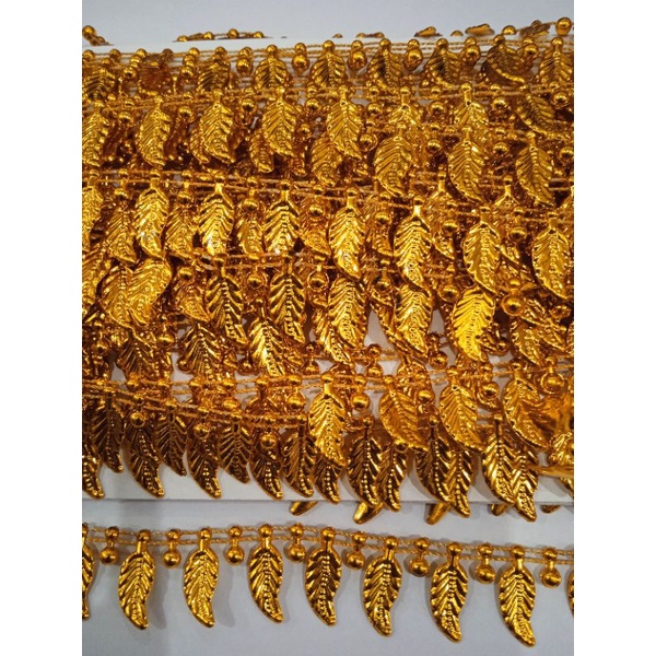 Jual Renda JR Daun Mas casandra 10yrd | Shopee Indonesia