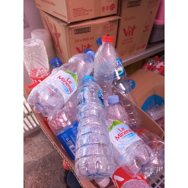 Jual Botol Air Mineral bekas 600ml | Shopee Indonesia