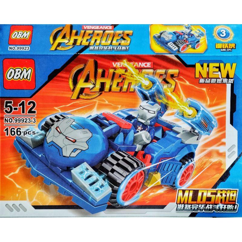 Jual Mainan Lego Mobil Kendaraan Iron Man Motor Gede Ironman Repair ...