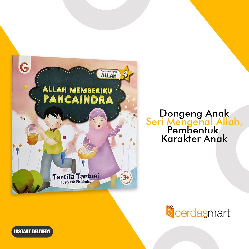 Jual Buku Anak - Seri Mengenal Allah 4 : Allah Memberiku Panca Indra ...