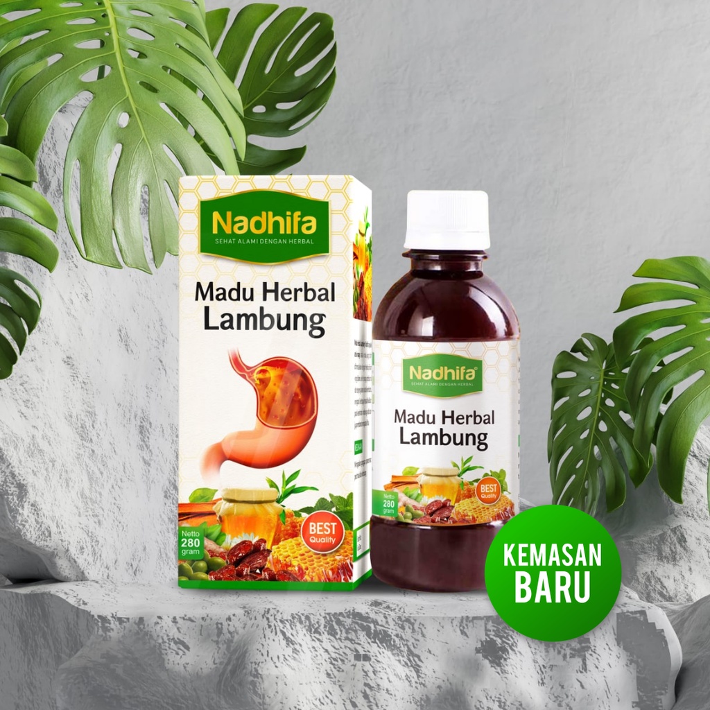 Madu Herbal Lambung Nadhifa - Komposisi Lebih Lengkap Khasiat Lebih Mantap / Lebih Mantap dari Asyifa Lambung / Pengganti Madu Lambung Asyifa