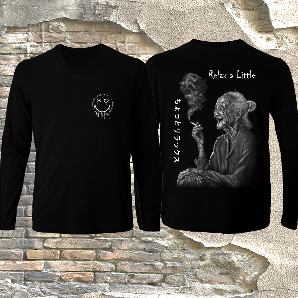 Jual Kaos Lengan Panjang Pria Distro Terlengkap & Harga Terbaru Oktober ...