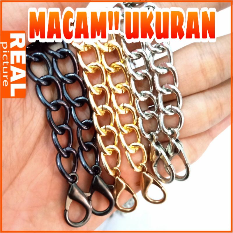 Jual TALI TAS RANTAI ADA PENGAITNYA STRAP TAS SELEMPANG - KatteLaurents ...