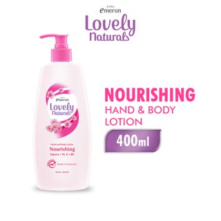 EMERON LOVELY NATURAL BODY LOTION NOURISHING 400ML