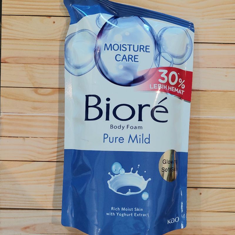 Jual Biore Body Foam Pure Mild 800ml | Shopee Indonesia