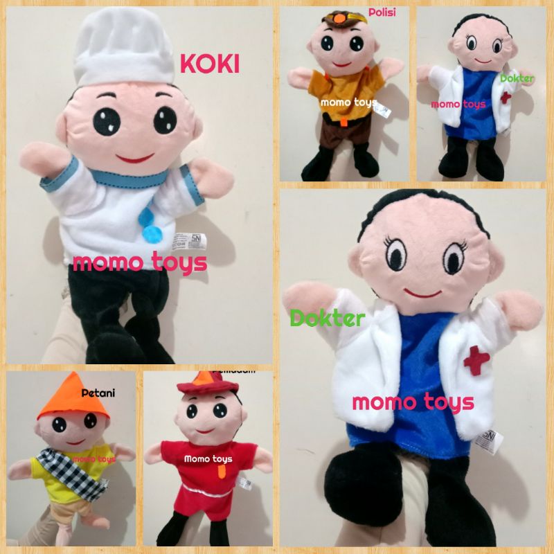Jual BONEKA TANGAN KARAKTER PROFESI | Shopee Indonesia