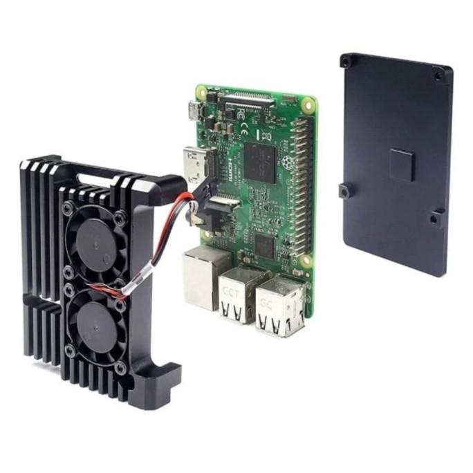 Jual Paket Lengkap Raspberry Pi 4B RAM 8GB SIAP PAKAI - Case Metal ...