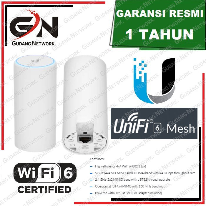 Jual Network Ubiquiti Unifi 6 Mesh U6-Mesh Access Point Wifi 6 Mesh ...
