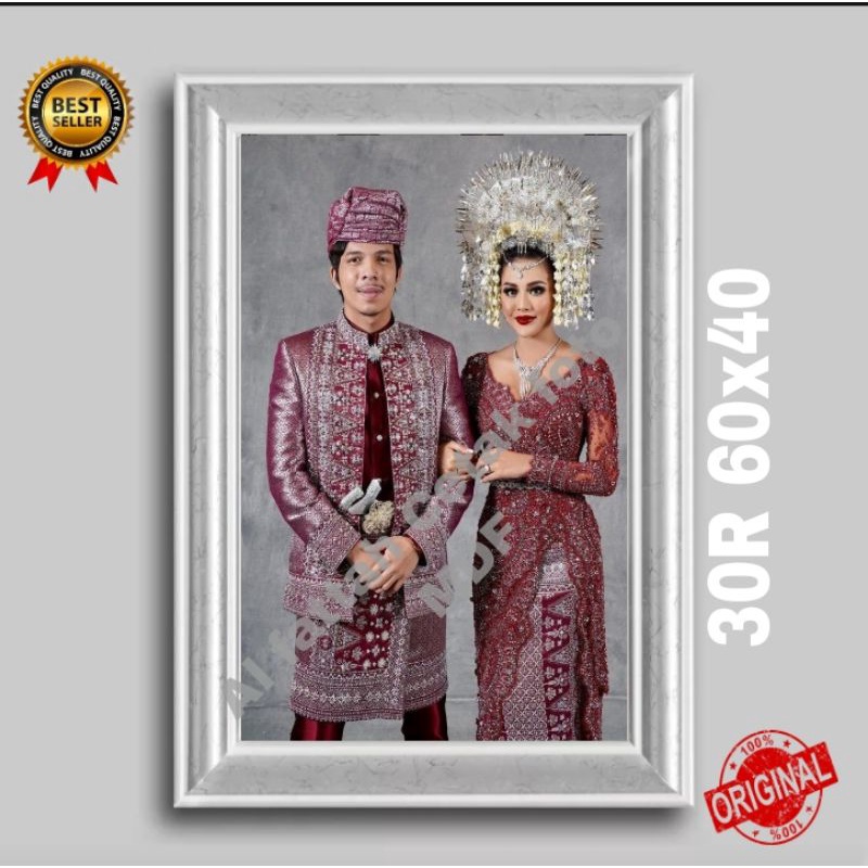 Jual Cetak Foto Termurah Plus Bingkai 30r 40x60 Cod Shopee Indonesia 5548