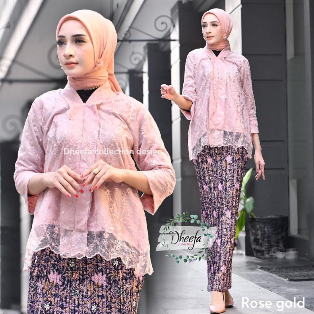 Jual Dheefa - REALPICT KEBAYA MODERN FLOY -SET KEBAYA MODERN - KEBAYA ...