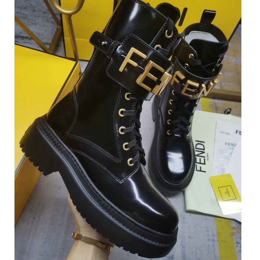 Fendi martin clearance boots