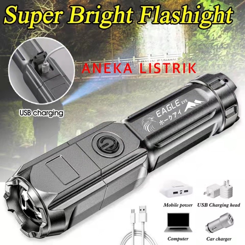 Jual SENTER LED 36W / SENTER LED POLICE CHARGEABLE / SENTER CAS ...